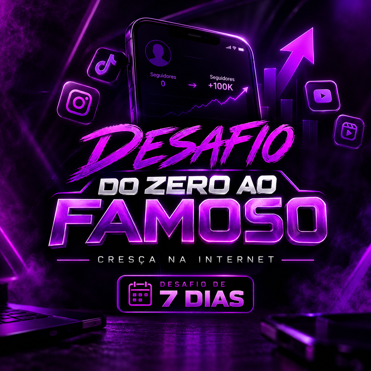 Desafio Do Zero ao Famoso
