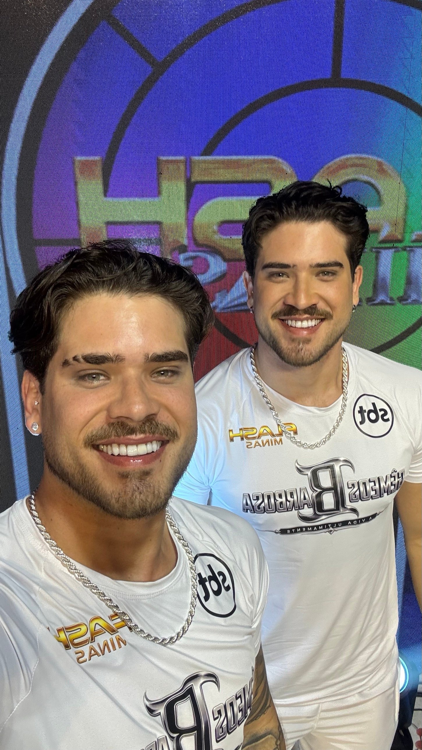 Gêmeos Barbosa em evento